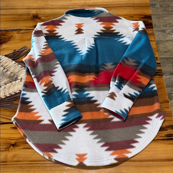 Colorful Aztec Patterned Jacket - Picture 3 of 3